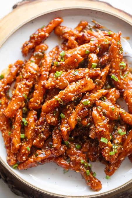 Honey Chilli Potato